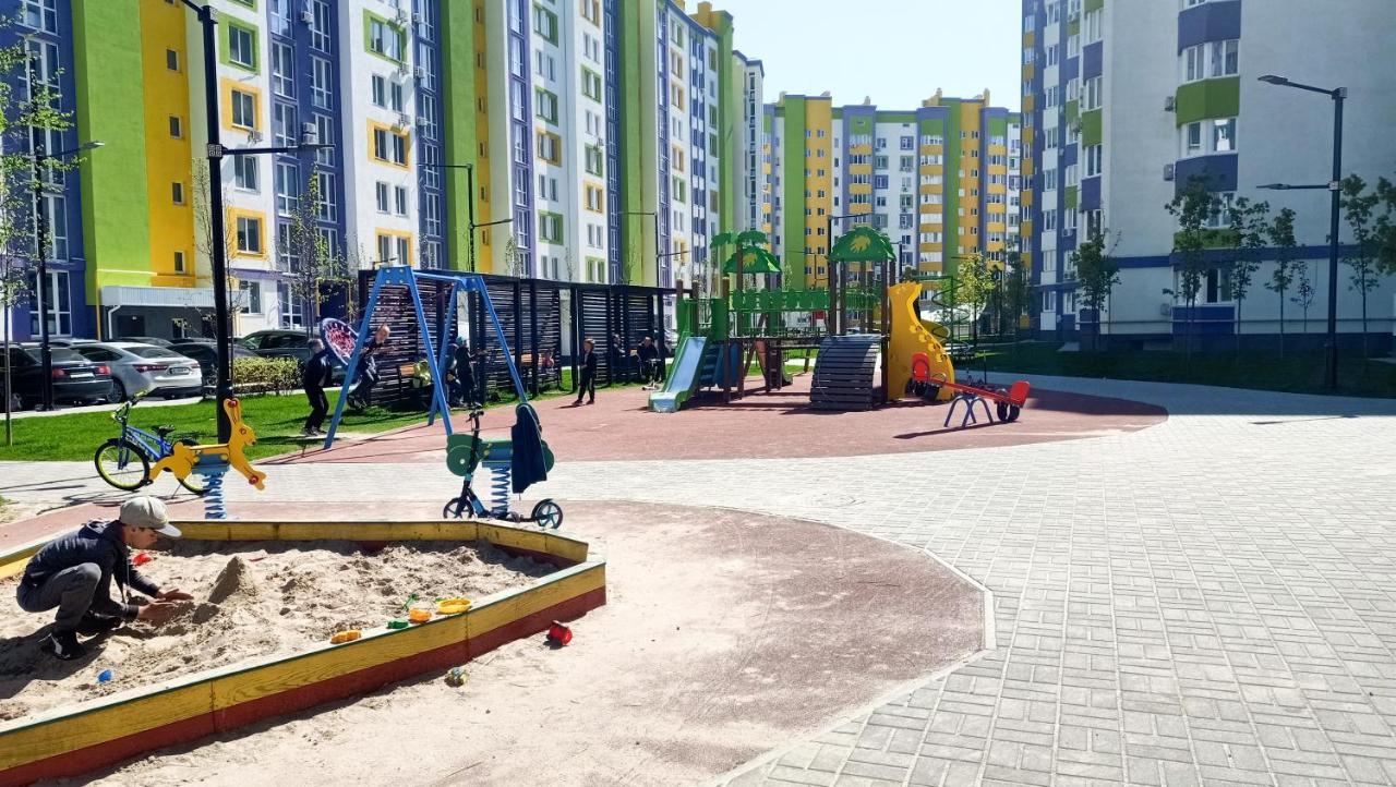 0157 Сучасні Нові Апартаменти Жк Щасливий Kiew Exterior foto